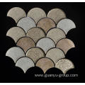 Two Color Mixed Europe Style Porcelain Mosaic Tile